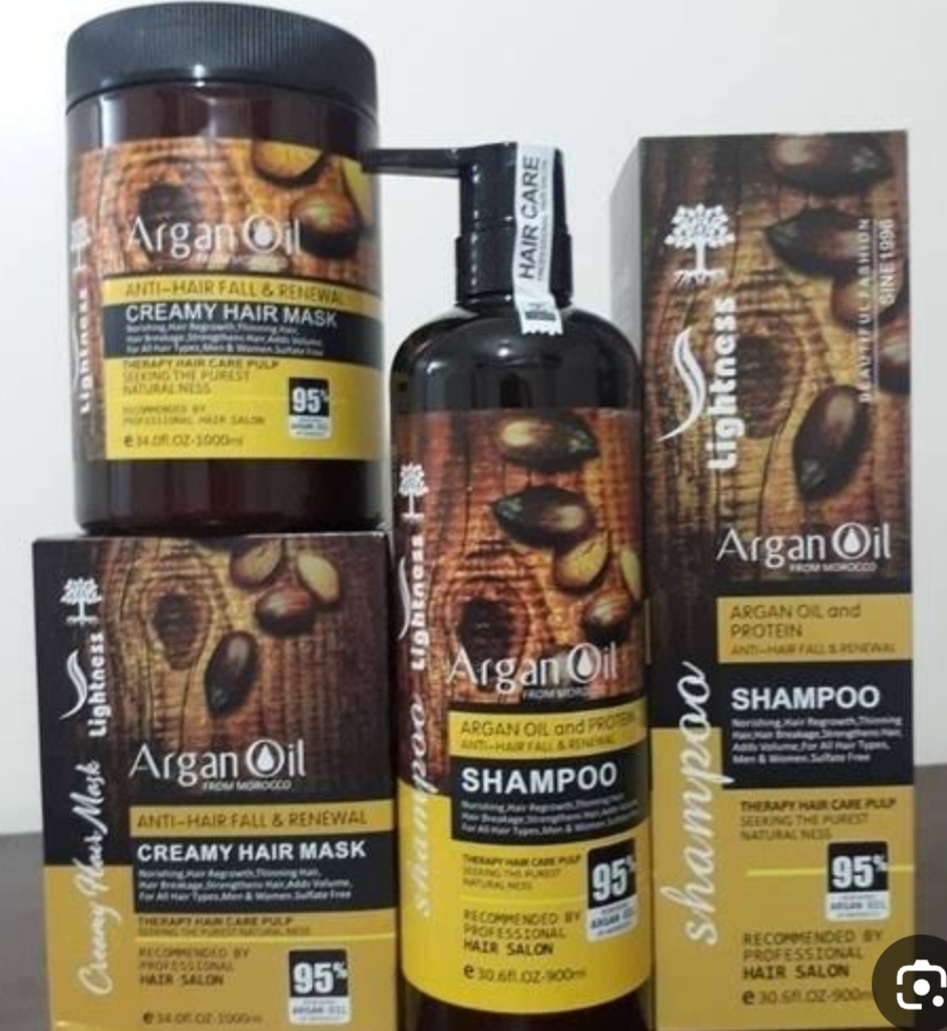 شامپو و ماسک ۱۰۰۰گرمی لایتنس